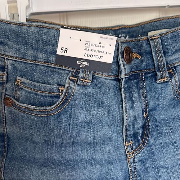 Oshkosh bgosh girls bootcut jeans size 5r - Picture 2 of 4